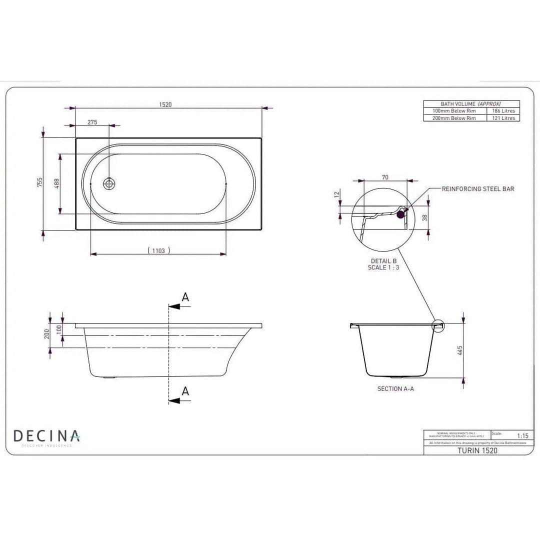 Decina Turin Bath