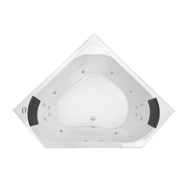 Corner Bath Decina Decina Angelique Corner Bath Or Spa 1295mm / Contour 14 Jet Spa