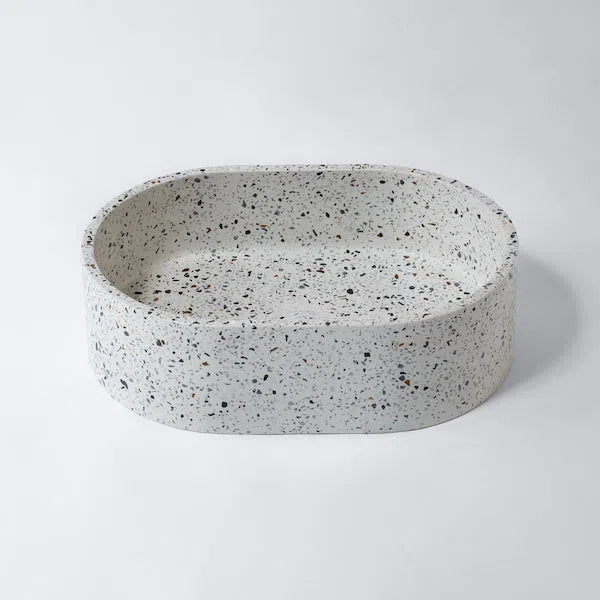 Eight Quarters Terrazzo Mini Pod Basin & Waste