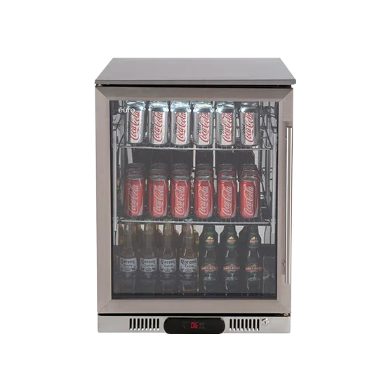 Euro Appliances 138L Single Door Beverage Cooler (EA60WFSX2L)