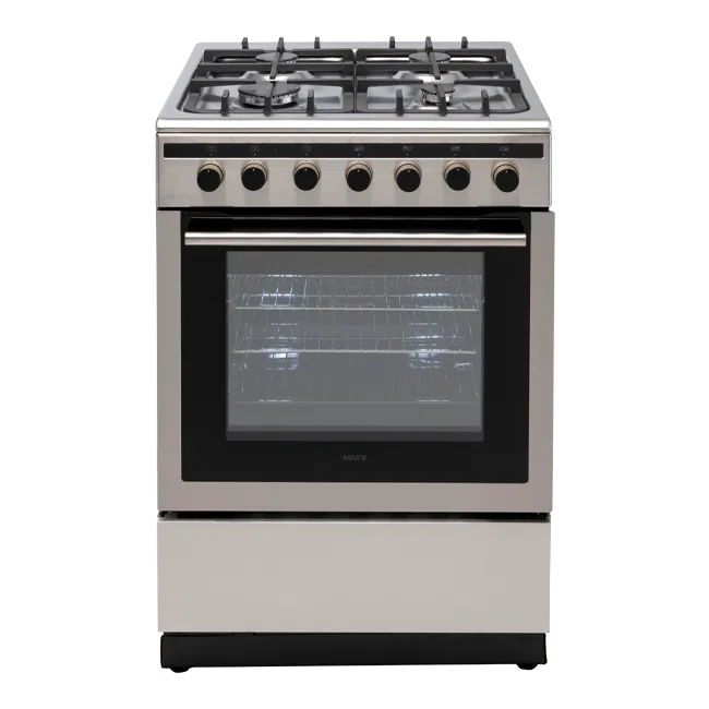 Euro Appliances 60cm Freestanding Dual Oven (EV600DFSX)