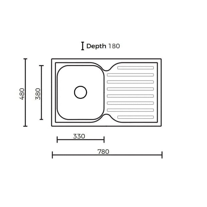 Everhard Classic Square Sink