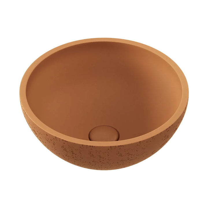 Fienza Alba Round Concrete Above Counter Basin