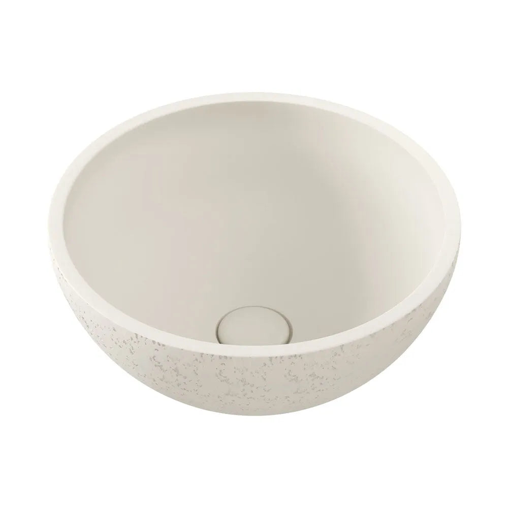 Fienza Alba Round Concrete Above Counter Basin