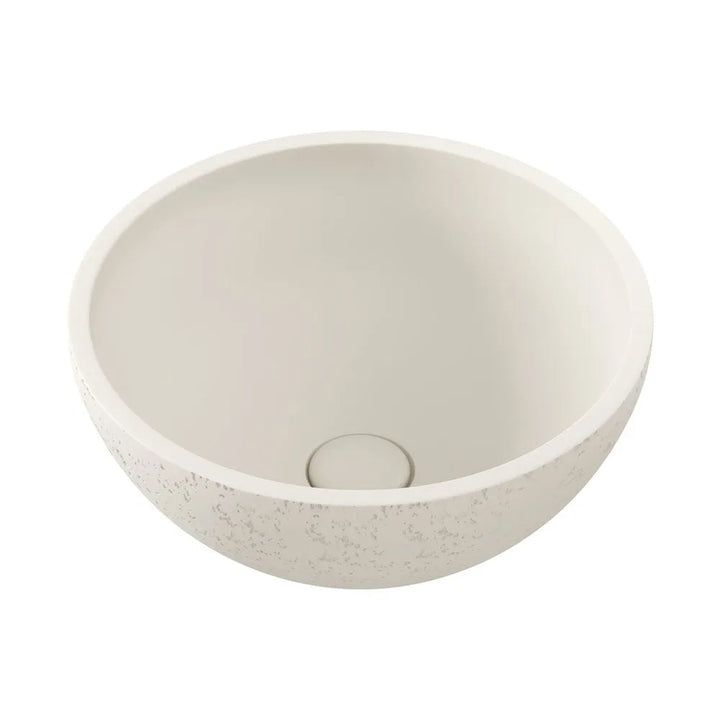 Fienza Alba Round Concrete Above Counter Basin