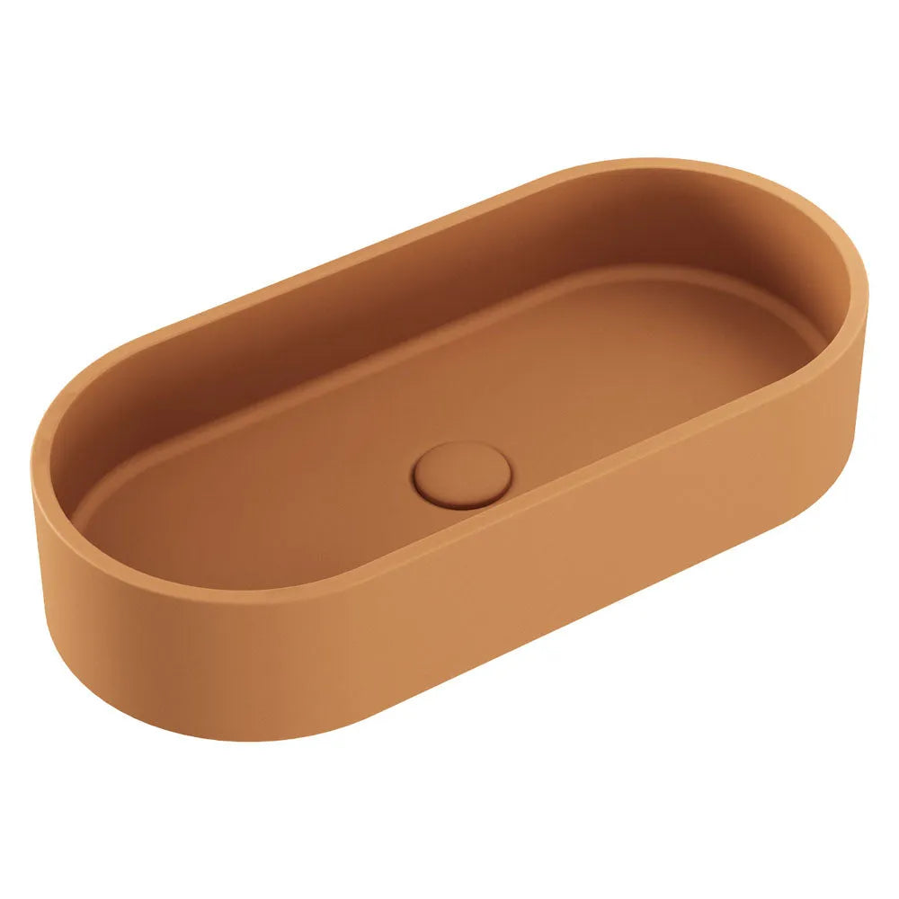 Fienza Jada Pill Concrete Above Counter Basin
