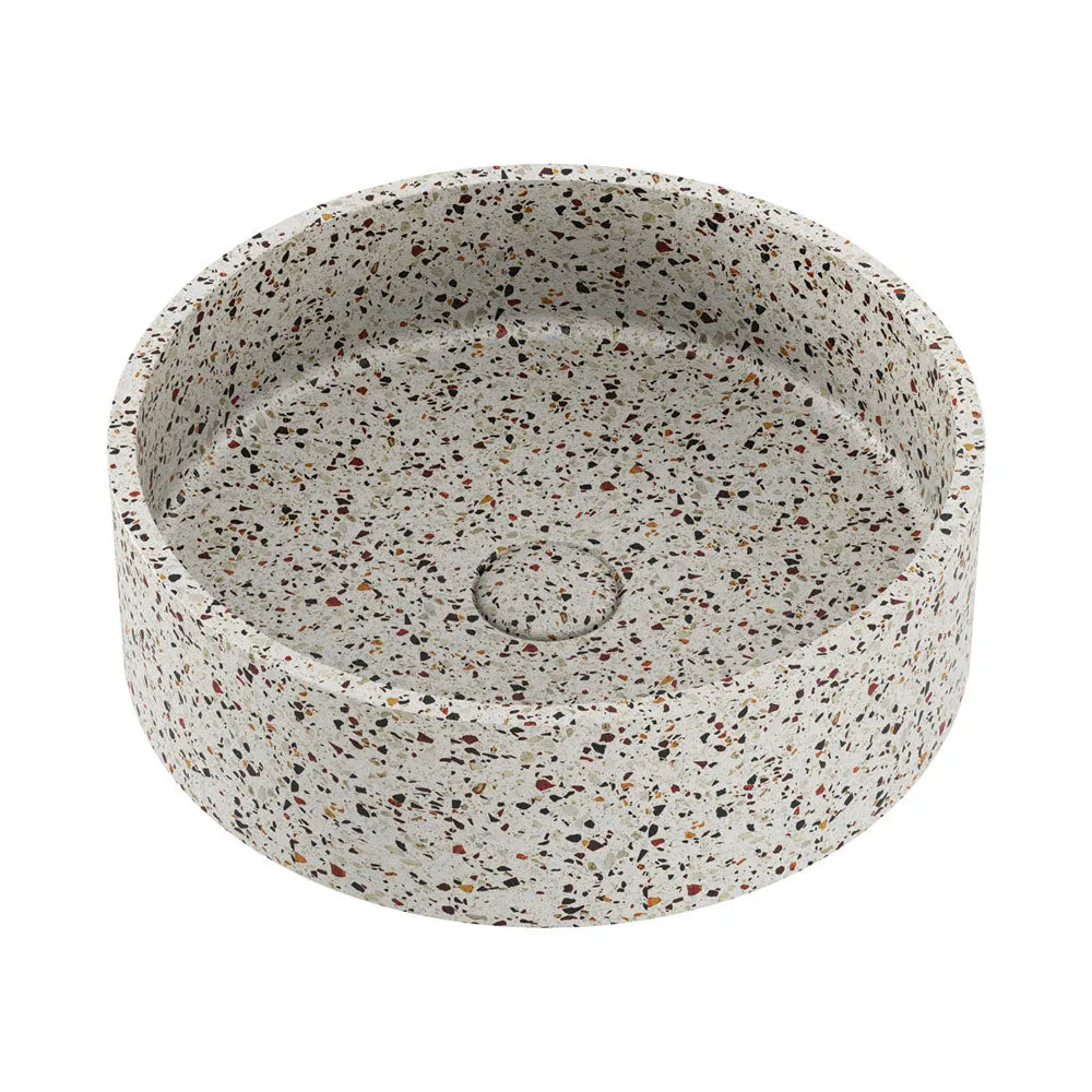 Fienza Jada Round Concrete Above Counter Basin