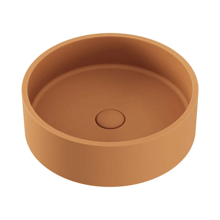 Fienza Jada Round Concrete Above Counter Basin