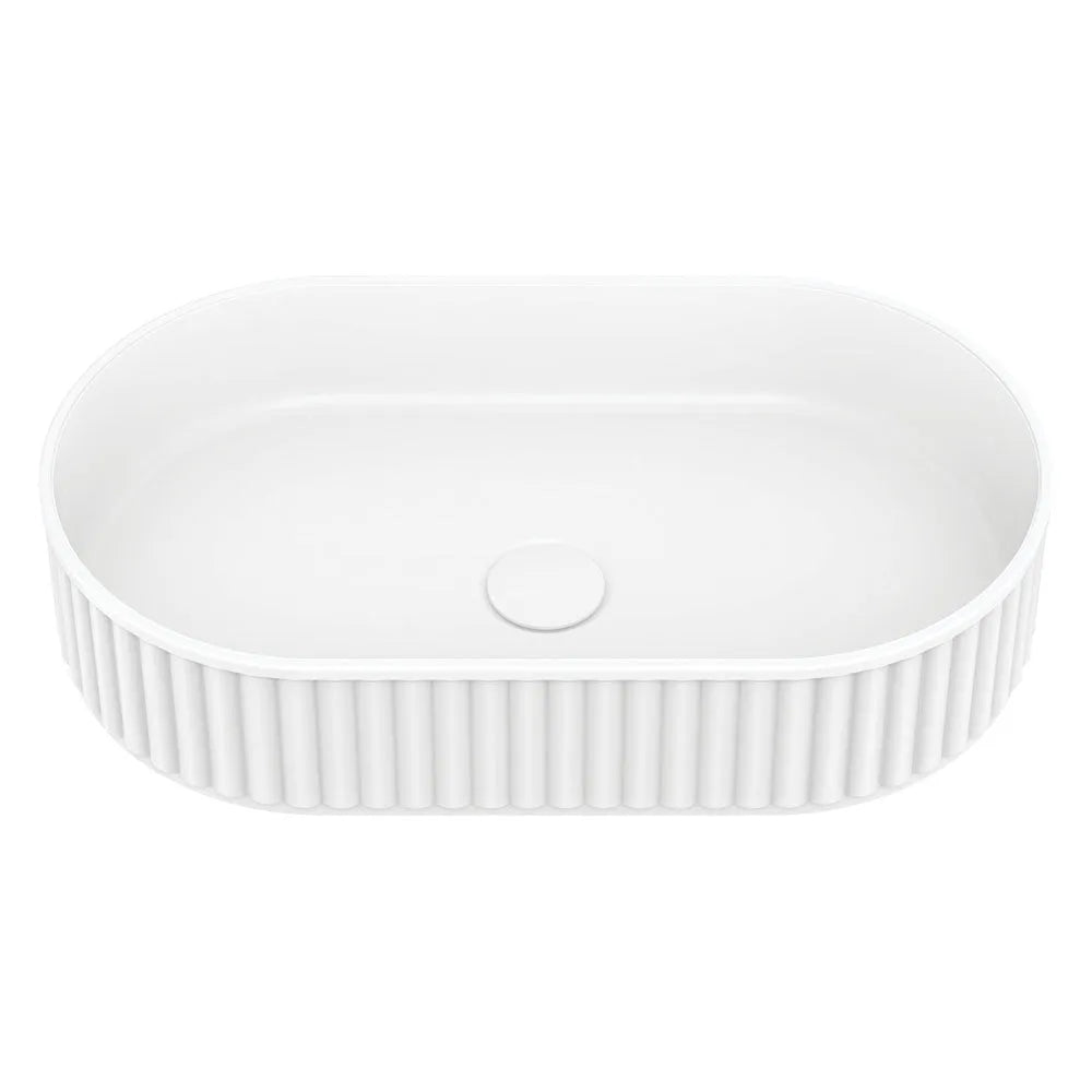 Fienza Minka Pill Solid Surface Above Counter Basin