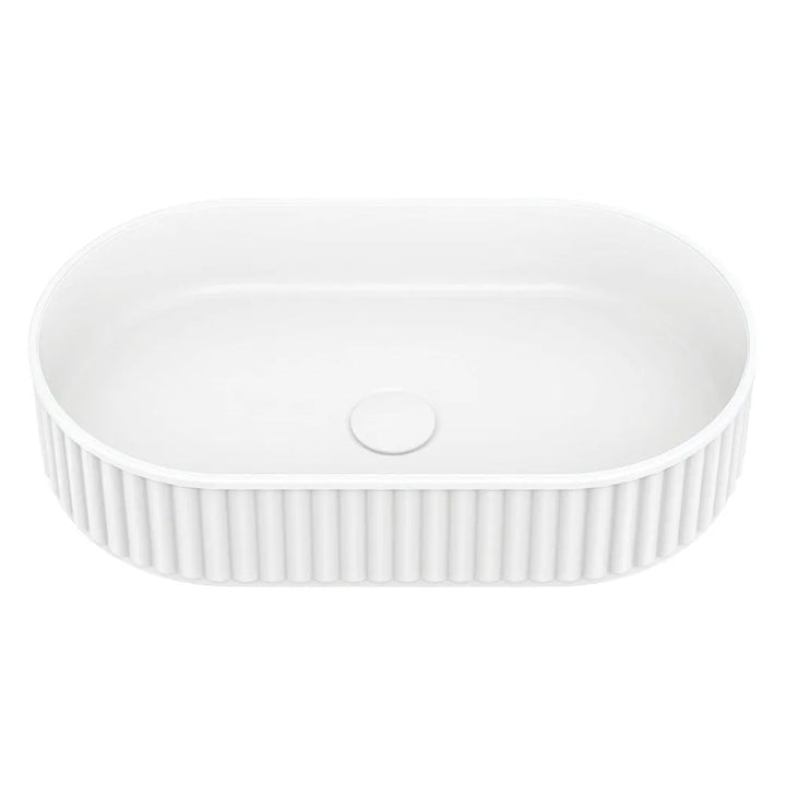 Fienza Minka Pill Solid Surface Above Counter Basin