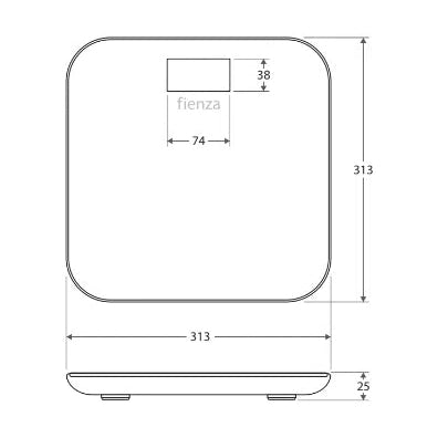 Fienza Digital Bathroom Scales