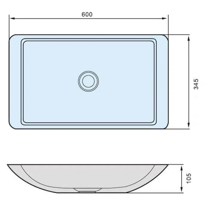 Fienza Classique Above Counter Cast Stone Basins