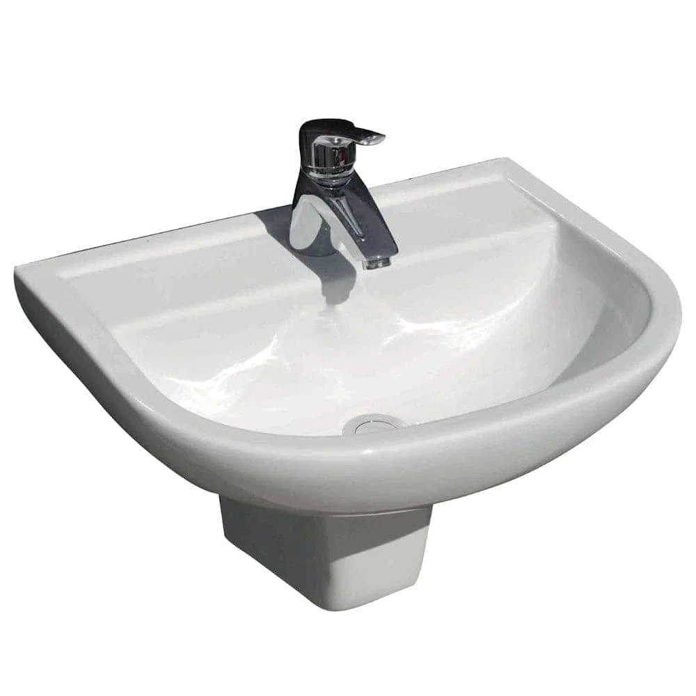 Rak X500 Wall-Hung Basin With Integral Shroud