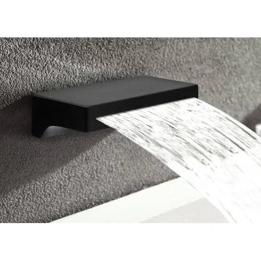 Bath Spout Fienza Fienza Forche Matte Black Bath Spout