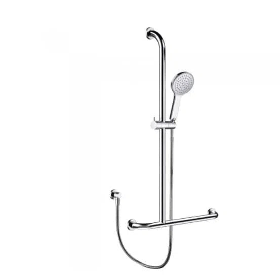 Fienza Luciana Care Inverted T Rail Shower - Chrome