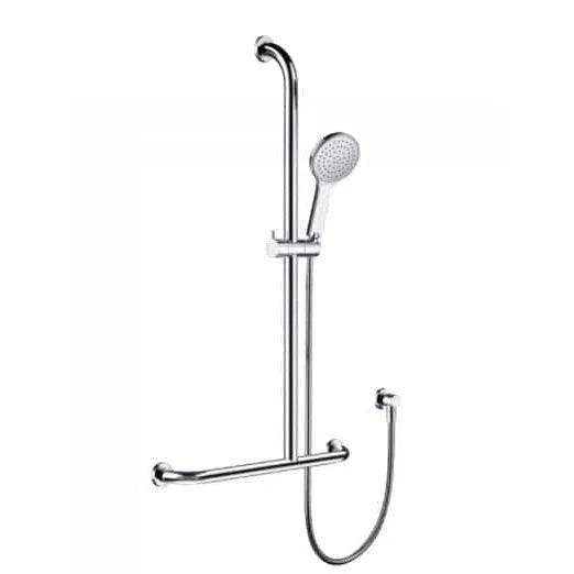 Fienza Luciana Care Inverted T Rail Shower - Chrome