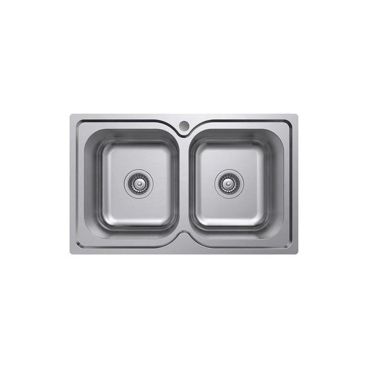 Fienza Tiva 780 Double Bowl Kitchen Sink