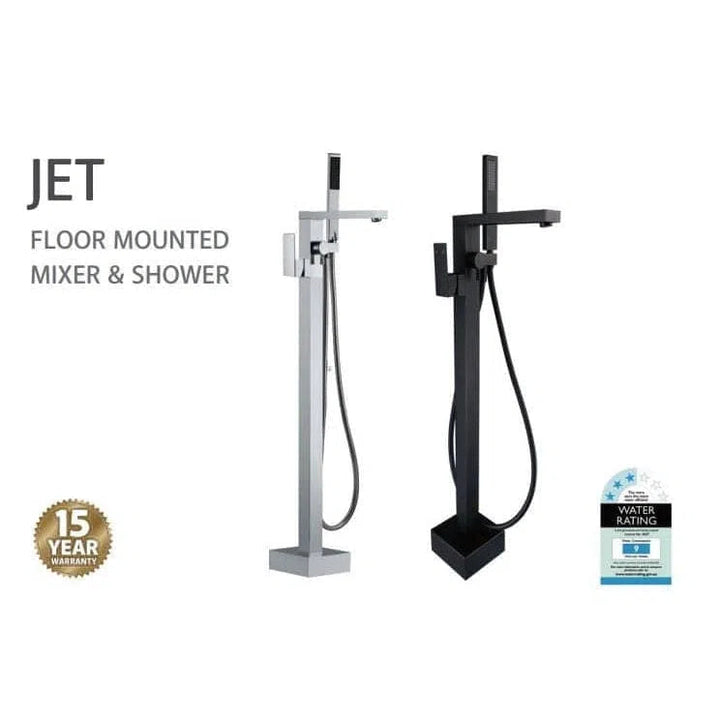 Fienza Jet Floor Standing Shower and Mixer
