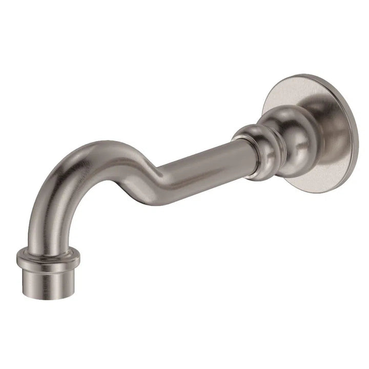 Fienza Lillian Fixed Bath Outlet / Brushed Nickel