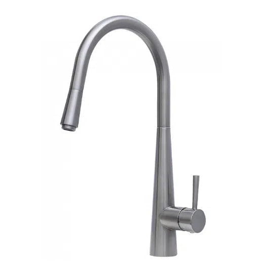 Fienza - Isabella Deluxe Pull Out Sink Mixer - Brushed Nickel