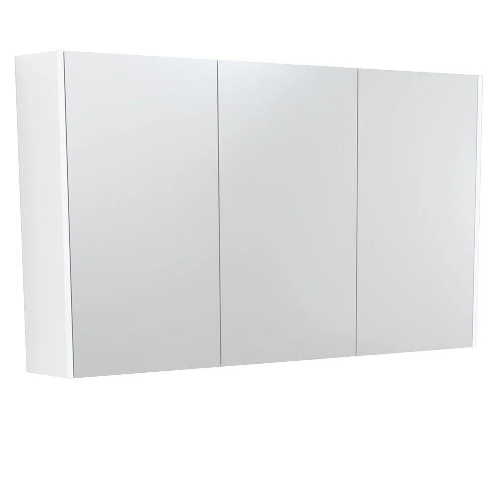 Fienza Shaving Cabinet With Matte White Side Panels