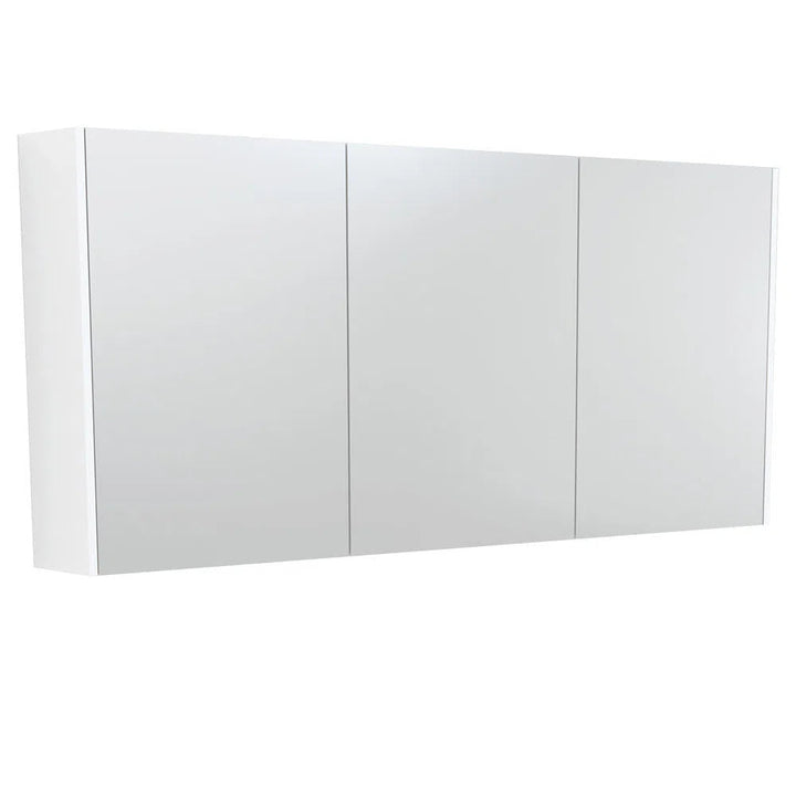 Fienza Shaving Cabinet With Matte White Side Panels