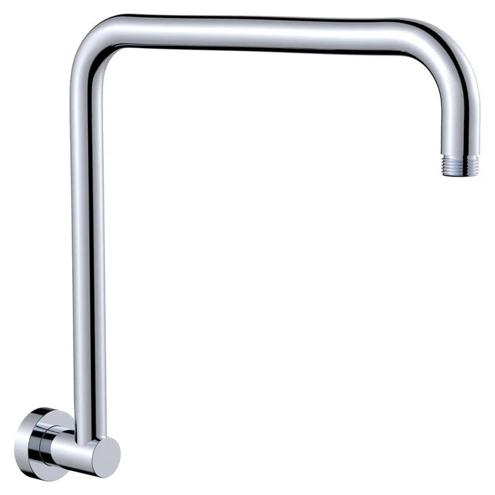 Fienza Round Fixed Gooseneck Shower Arm - Chrome