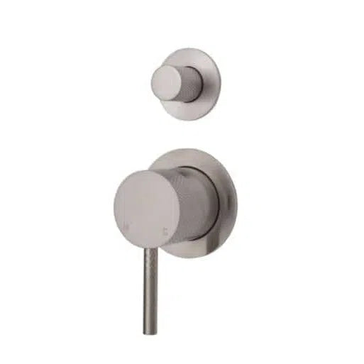 Fienza Axle Wall Diverter Mixer - Brushed Nickel