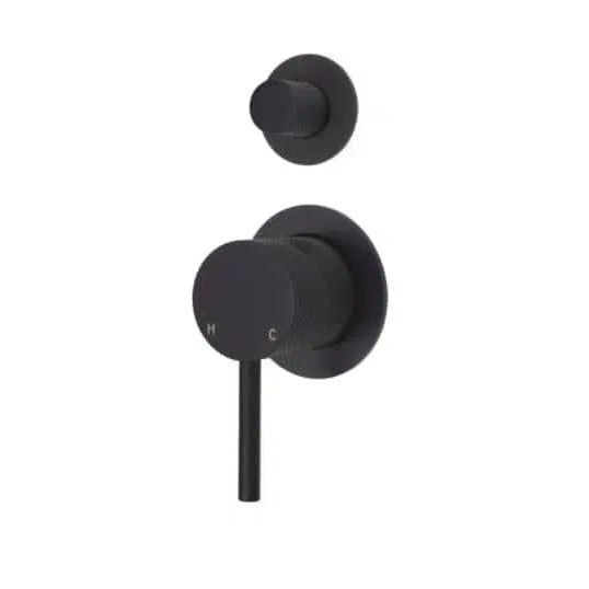 Fienza Axle Wall Diverter Mixer - Matte Black