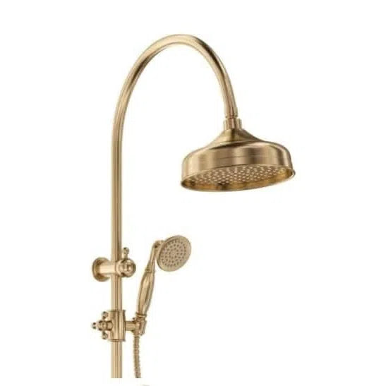 Fienza Lillian Twin Shower - Urban Brass