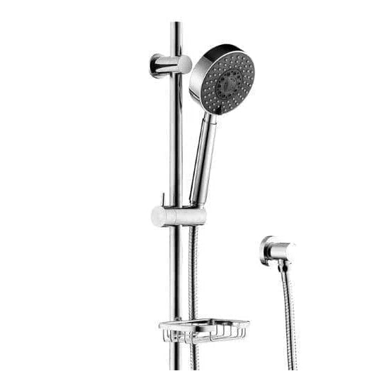 Showers Fienza Fienza Michelle Shower Rail With Brass Soap Basket