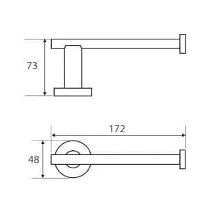 Fienza Michelle Toilet Roll Holder