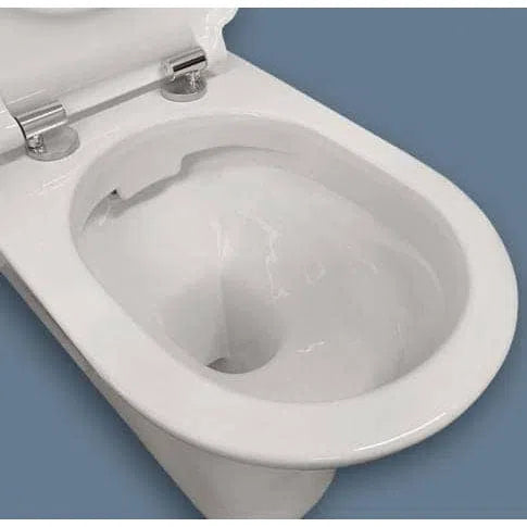 Fienza Delta Care 800 White Toilet Suite