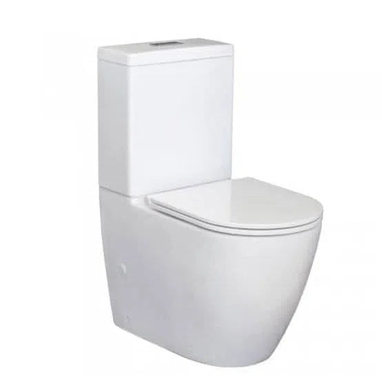 Toilets Fienza Fienza Empire Back To Wall Toilet Suite With Slim Seat