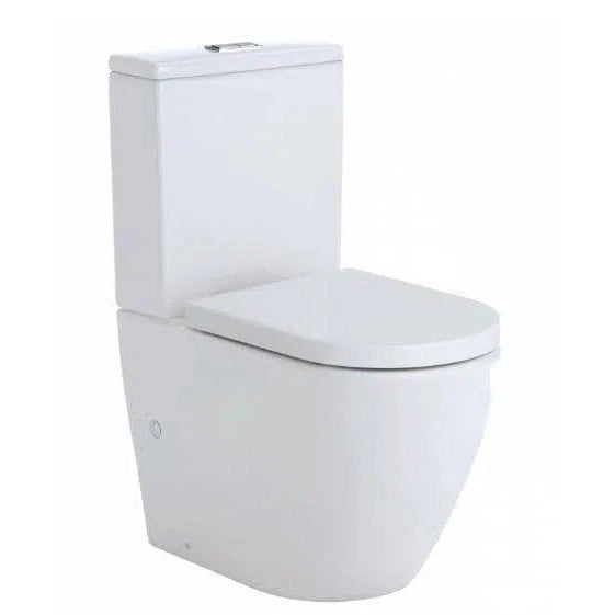 Toilets Fienza Fienza Koko Rimless Toilet Suite P Trap - 185mm / Thick