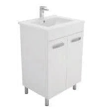 Vanities Fienza Fienza Universal Dolce Vita Vanities - Kick, Legs Or Wall 600mm / One Tap Hole / On Legs (round)