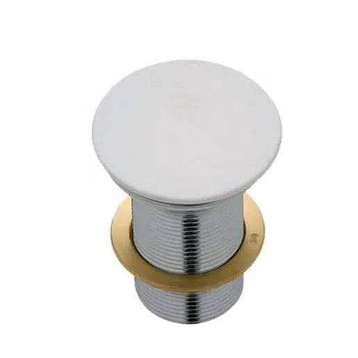 Fienza Cast Stone Cap Pop-Up Waste 32mm - Matte White