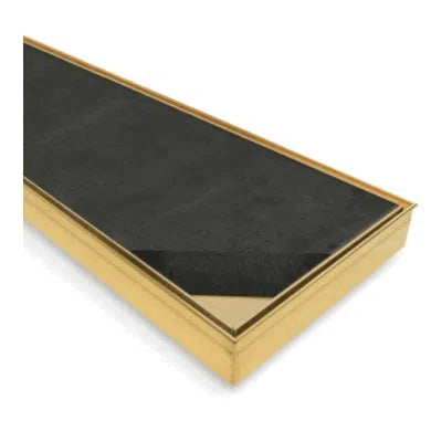 Floor Waste Forme Brushed Gold Pvd Stainless Steel – Tile Insert Floor Waste