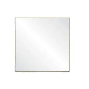 Mirrors Forme Square Brushed Gold Frame Mirror 750mm PVD Brushed Gold