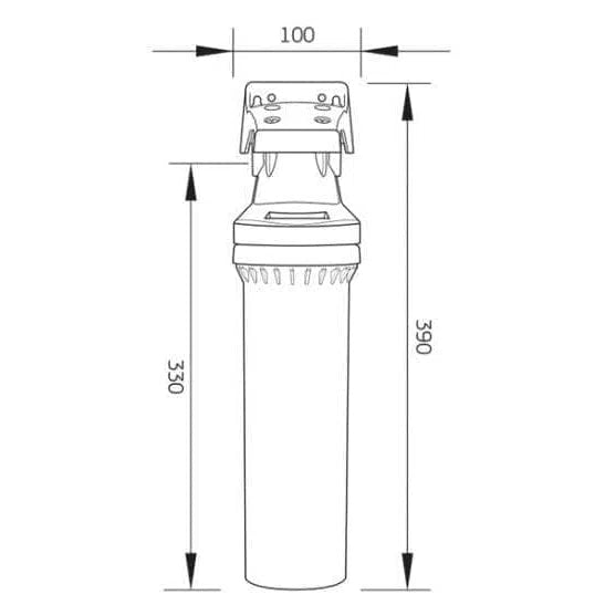 Franke High Flow Inline Filter System