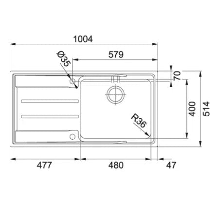 Franke Aton Stainless Steel Sink