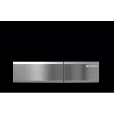 Spare Parts Geberit Geberit Sigma50 Buttons To Suite In Wall Cisterns Black/ Brushed Metal Buttons (DW.5)