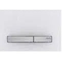 Spare Parts Geberit Geberit Sigma50 Dual Flush Button & Access Plate White/Brushed Chrome Buttons