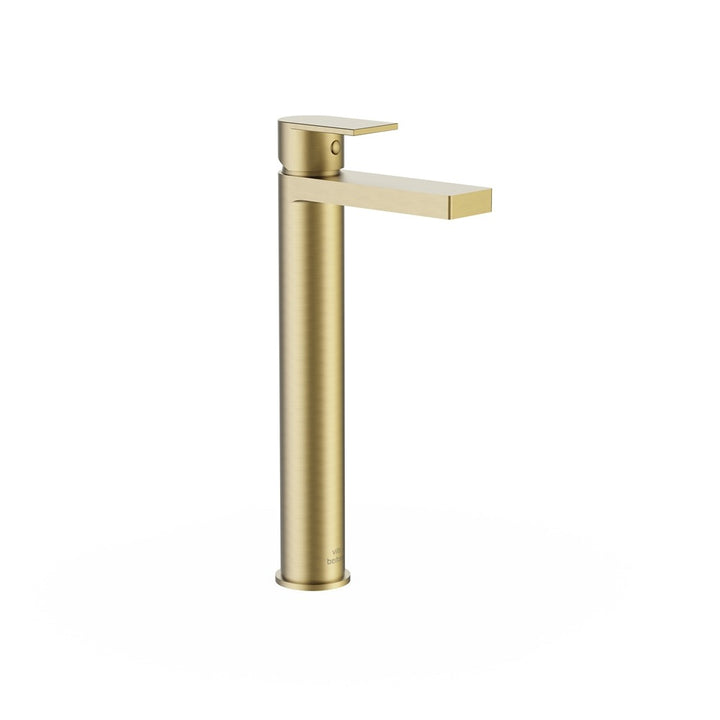 Alder EEVA2 lead-free extended mixer tap for vessel basins, chrome finishy