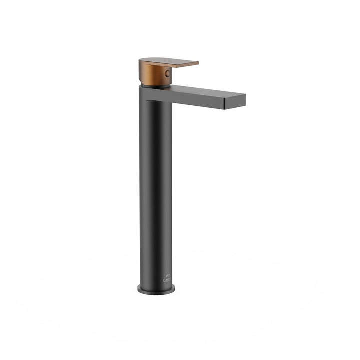 Alder EEVA2 lead-free vessel mixer tap with extended spout in polished chrome