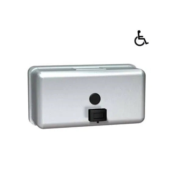 JD Macdonald Surface Mounted Horizontal Soap Dispenser 1.18L