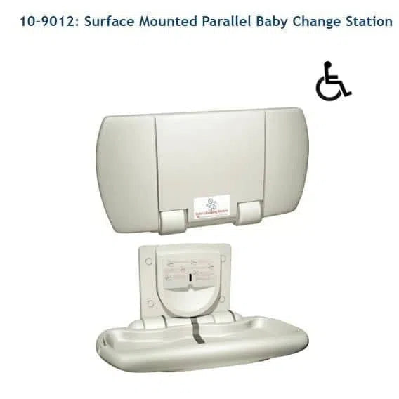 JD Macdonald Surface Mounted Parallel Baby Change Station