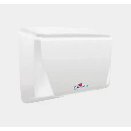 Hand Dryer JD Macdonald Turbo Slim ™ High Speed Hand Dryer - White (10-0199-2-00)