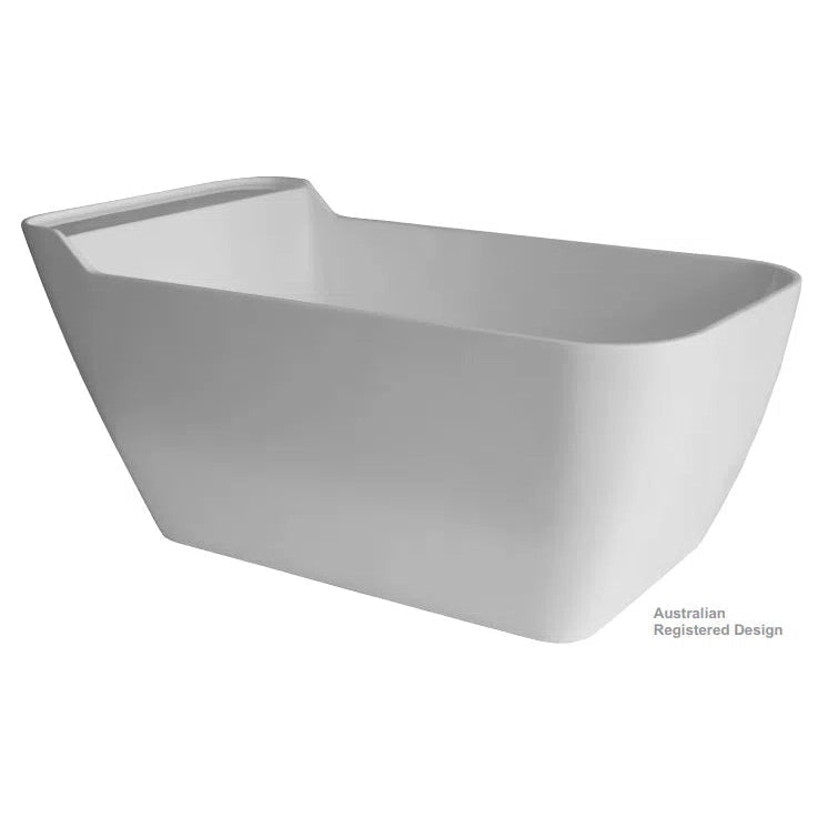 Freestanding Bath Johnson Suisse Johnson Suisse Gemelli Freestanding Acrylic Bath 1500mm / Chrome