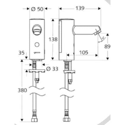 Johnson Suisse Modus E Electronic Tap